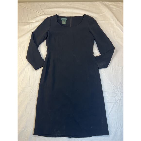 Ralph Lauren Dresses & Skirts - Ralph Lauren Sheath Dress Sz 4 Classic Career Office Evening Gala Cocktail Class